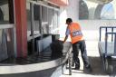Bagage-afhandeling in Arequipa