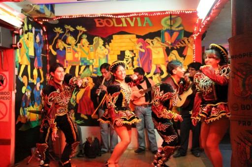 Boliviaanse dansers