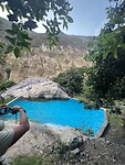 Zwembad bij het hotel, Colca Canyon hike