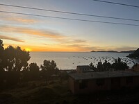 Zonsondergang Copacabana
