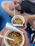 Noodles op de boot