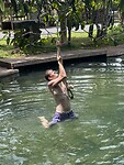 Zwemmen resort Krabi