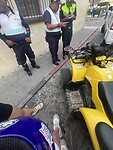 Aangehouden door politie