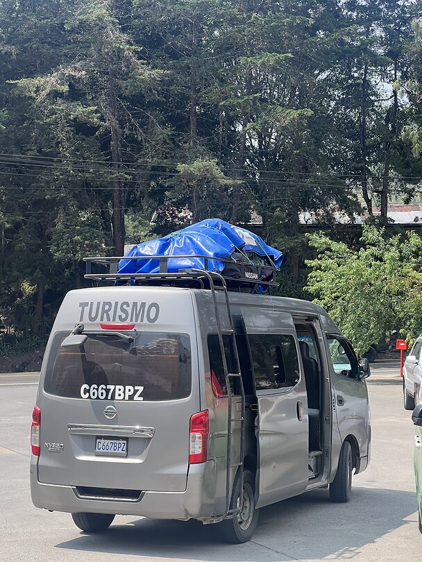 Shuttle naar Rio Dulce