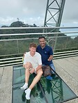 Rare man die opeens met mij op de foto wou