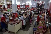 Vleeshal Osh bazaar