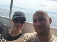 On the boat to Bohol!