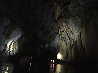Inside the cave