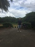 Bas posing at the Mekong