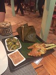 Typical Laotiaan Food, not to good