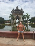 Lao version of the arc de triomph