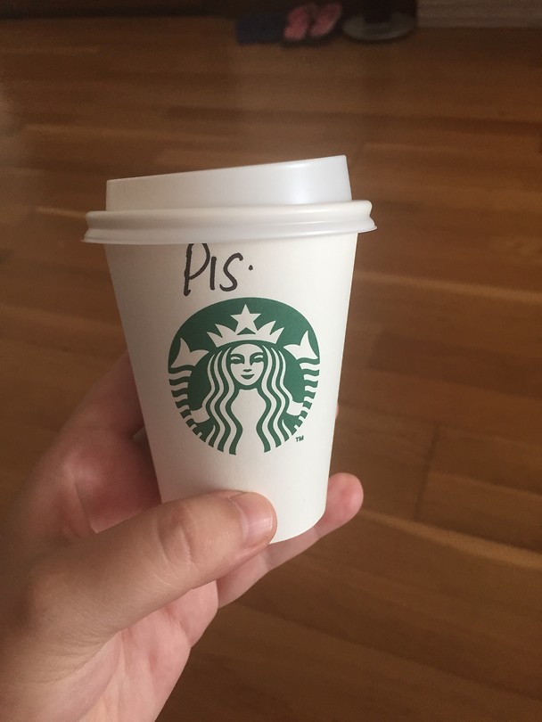 Web your name is Bas and you order coffee at Starbucks..