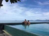 Infinity pool talks
