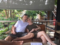 Family visit in Koh Tao
