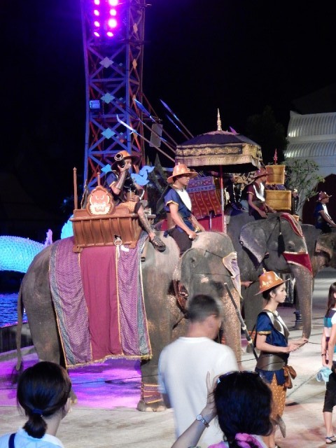 Elephant war parade