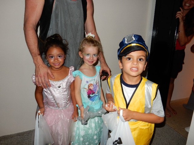 Komen er zomaar een aantal kinderen aan de deur voor Halloween!