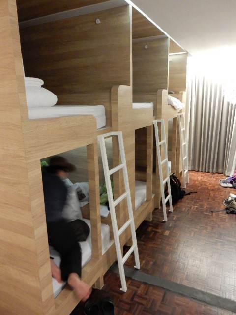 Ons hostel met het POD systeem!
