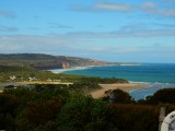 1 van de vele prachtige uitzichten tijdens het berijden van de Great Ocean Road