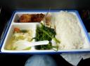 Eten in de trein gekocht