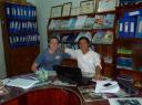 Met Truong op de universiteit
