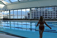A pool with a view!