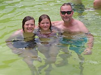 Miette Hot Springs: 40 graden 😅