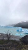 Bij El Perito Moreno