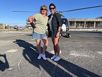 Na de helicoptervlucht