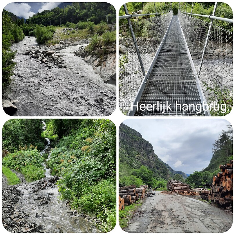 Hangbrug was wel even lekker.