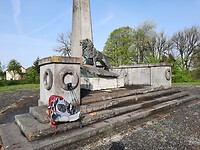 Ontbijt bij het monument uit WO 1