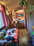 Interieur,  zoooooo gezellig en warm.
