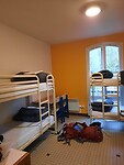 Mijn bed voor vannacht.