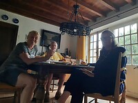 Aan de brunch bij Françoise en Bernhard, TOP.