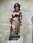 Daar staat Jacobus de Compostelle.