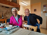 Ghislaine en Wim.