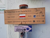Een stukje de GR10, daarna de voie nive.