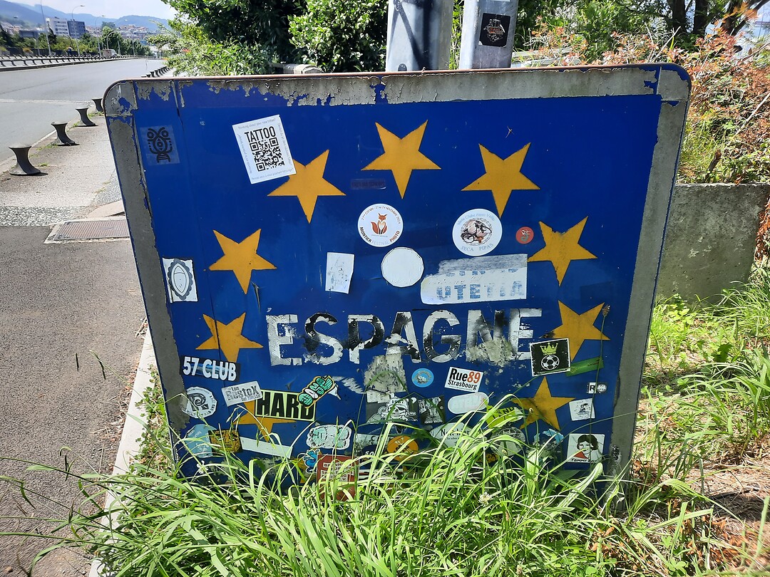 Na dik 2000 km ben ik dan eindelijk in Spanje.
