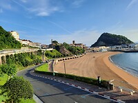 Het strand van Getaria.
