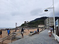 Een korte wandeling langs de kust in Deba.