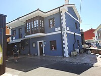 Onze hostel in Boo.