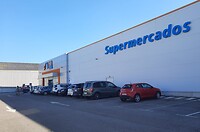 De supermarkt.