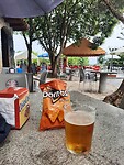 En toen was er bier op de camping.