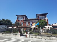 De albergue van vandaag, net een hotel.