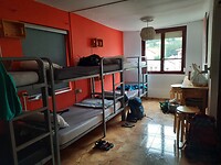 Onze slaapkamer.