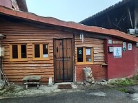 De Albergue  waar Natasja heeft geslapen.