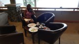Charlotte net na de lunch