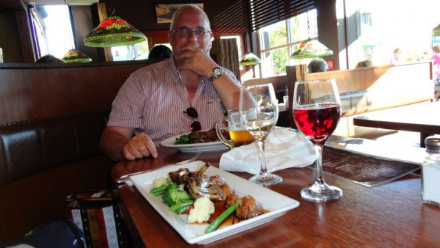 Ger in het steakhouse
