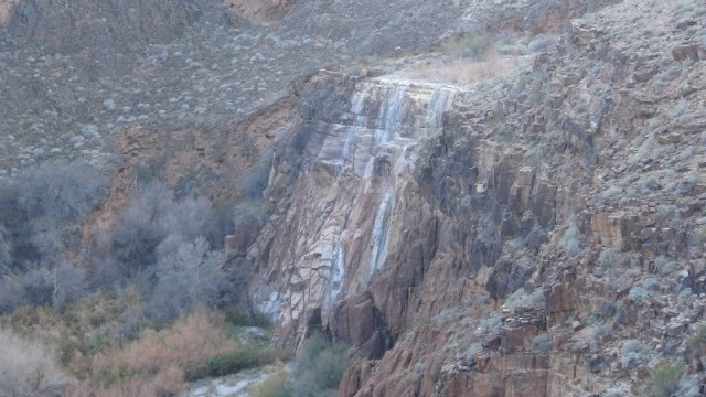 Een oude waterval