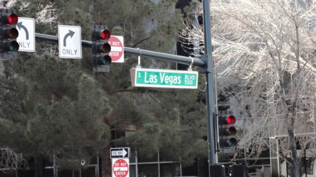 Las Vegas boulevard of te wel de Strip