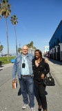 Charlotte and Ger at Venice Harbour